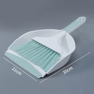 Multi-funcional Household Cleaning Tools & Accessories Desktop Dustpan and Broom Set com Keyboard Cleaning Brush