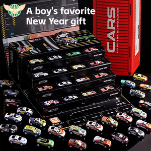 48 Mini kéo lại xe container trẻ em Hộp Quà Tặng đặt bé trai Quà Tặng quán tính đồ chơi xe bán buôn - Product Image 4