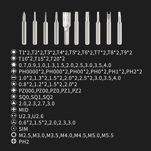 135-in-one <b>screwdriver</b> set multi-functional <b>screwdriver</b> watch mobile phone disassembly tool combination set cross-border - Product Image 2