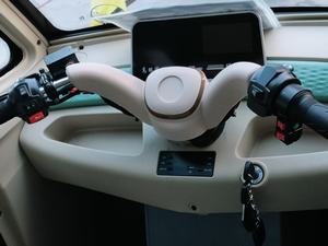 Mini-tricycle électrique 2 portes <span class=keywords><strong>4</strong></span> <span class=keywords><strong>places</strong></span>, mini pick-up fermé <span class=keywords><strong>4</strong></span> passagers - Product Image 5