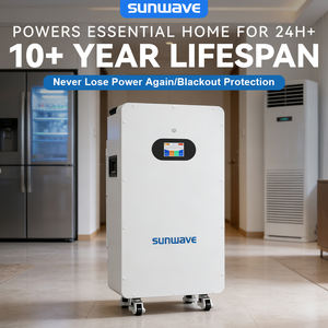 Sunwave אנרגיה מגורים סוללה-8000 מחזורים 51.2v lifepo4 pv תואם עם כוח גיבוי ביתי bms חכם bms - Product Image 1