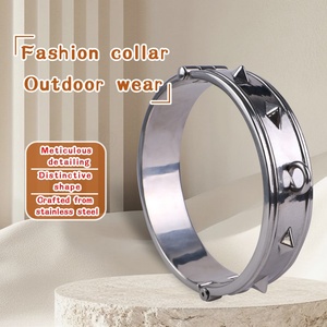 Collar Metálico de Alta Calidad FISTSX con Correa, Collar de Restricción BDSM para Parejas, Juego SM, Equipo de Bondage para Hombres y Mujeres, Juguetes Sexuales - Product Image 4