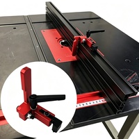 Retenue industrielle pour rail de coupe à onglet, compatible avec les rails en T de 75 mm, butée pour le travail du bois DIY, limiteur de gorge 75Stopper, type levier, DIYQuickClamp