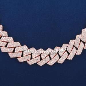 Collar de Lujo Minimalista con Cadena Fina de Plata de Ley 925 y Diamante Cultivado en Laboratorio para Mujer, Regalo de Boda, Joyería de Moda - Product Image 3