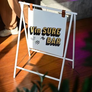Chuanghui Dubbelzijdige Opvouwbare Poedercoating Stalen Staande Buiten A-Frame Stoepbord Display Standaard 1 Jaar Garantie - Product Image 2