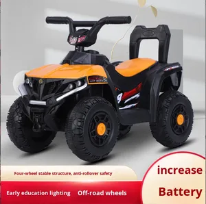 Vendita diretta in fabbrica auto elettrica da spiaggia per <span class=keywords><strong>bambini</strong></span> a quattro ruote all'aperto fuoristrada giocattolo in plastica ABS alimentato a batteria 2-7 anni - Product Image 5