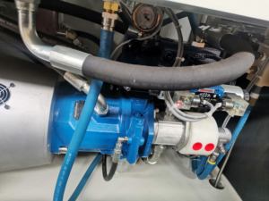 Pompa a getto d'acqua ad alta pressione con motore asincrono trifase, pompa a getto d'acqua CNC 500-3800 bar, pompa intensificatrice per idrogetto - Product Image 4