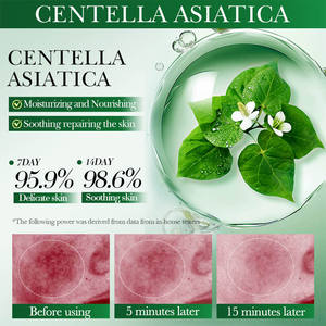 Masque facial en feuille d'extrait de plantes naturelles ODM OEM, masque facial en feuille de fleurs biologique à la camomille et au camélia, hydratant, blanchissant, soin de la peau, format familial jumbo - Product Image 6