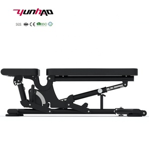 Thiết kế mới phòng tập thể dục Workout phẳng Trọng lượng băng ghế dự bị nghiêng giảm quả tạ ngồi lên có thể điều chỉnh băng ghế dự bị - Product Image 4