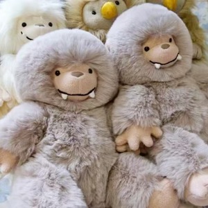 Peluche a forma di <span class=keywords><strong>lupo</strong></span> Apo Bigfoot, pupazzo morbido Wilf il <span class=keywords><strong>lupo</strong></span>, orsetto di peluche, regalo di San Valentino, imbottitura in cotone PP - Product Image 2