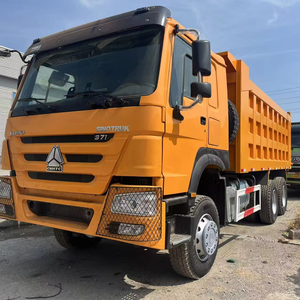 Camión Volquete Pesado Usado de Alta Calidad, Marca Sinotruk HOWO, Modelo 6x4 8x4, 30 Toneladas, 10 Ruedas, 375HP 371, en Venta - Product Image 1