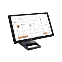Sistema de Pantalla Táctil Inteligente para Cocina ZOLON K20 de 15.6 Pulgadas con Android 14, GMS, NFC, PoE, IP65, Resistente al Agua, KDS para Restaurante