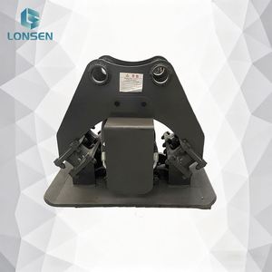 เครื่องบดอัดแผ่นไฮดรอลิก LS04 รุ่นปรับปรุง สำหรับการบดอัดงานก่อสร้างร่องขั้นบันไดบนพื้นที่ลาดชัน - Product Image 1