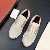 Chaussures de marche pour hommes, style italien original, en mesh respirant, pour toutes les saisons, baskets de marche quotidiennes pour hommes