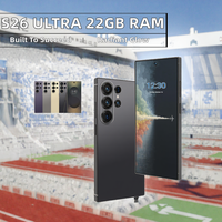 S26 Ultra 22 Go de RAM + 1 To de ROM, Office Professionnel, 78MP+108MP, Deca Core Snapdragon 8 Gen 4, Android 15, Batterie 8000 mAh, 5G LTE CDMA