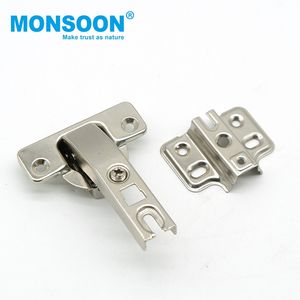 Charnières dissimulées pour portes de placards de cuisine 35 mm, finition nickel 4 couches, réglables, durables, à 90 degrés, pour écoles et hôpitaux - Product Image 5