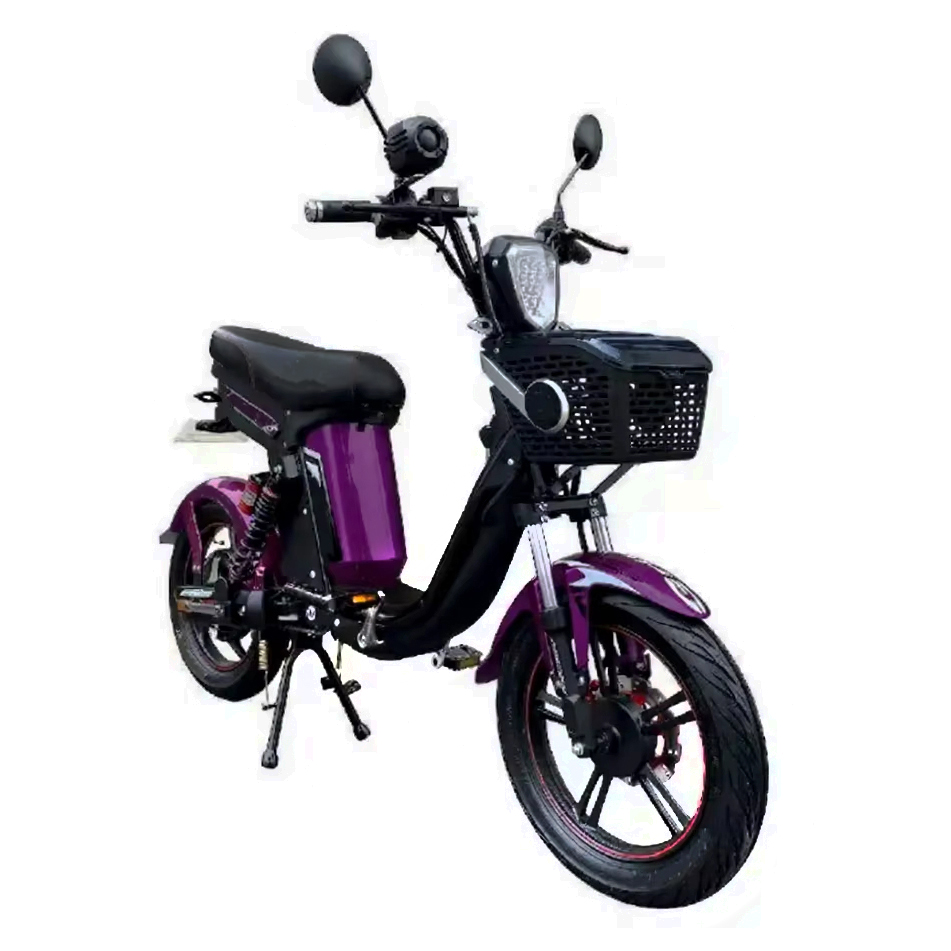 Monopattino elettrico da pendolare viola