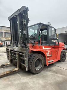 <b>Used</b> Heli 12 Ton Diesel Forklift 3m Lifting Height 4X4 Drive Seated Operation Heli 120 100 160 70 50 30 25 20 Forklift - Product Image 5