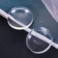 Lentilles optiques en verre BK7/K9 à double dôme, lentilles plano-convexes, loupe achromatique pour instrument de précision
