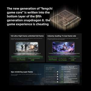 Bestseller OnePlus Ace 6T 12GB+256GB 6.83 Pollici <span class=keywords><strong>ColorOS</strong></span> 16.0 Snapdragon 8 Smartphone OnePlus Ace 6T - Product Image 5