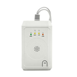 ポータブルABS材料キッチンガス漏れ検出器センサーアラームシャットバルブ有線ガスセンサー家庭用 - Product Image 2