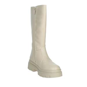 Bottes hautes pour filles Asso, couleur beige, taille 34, avec détails étoiles et strass - Product Image 5
