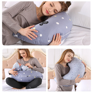 <span class=keywords><strong>Oreiller</strong></span> d'allaitement respirant en coton anti-débordement pour nouveau-né, idéal pour les voyages – Acceptation OEM - Product Image 4