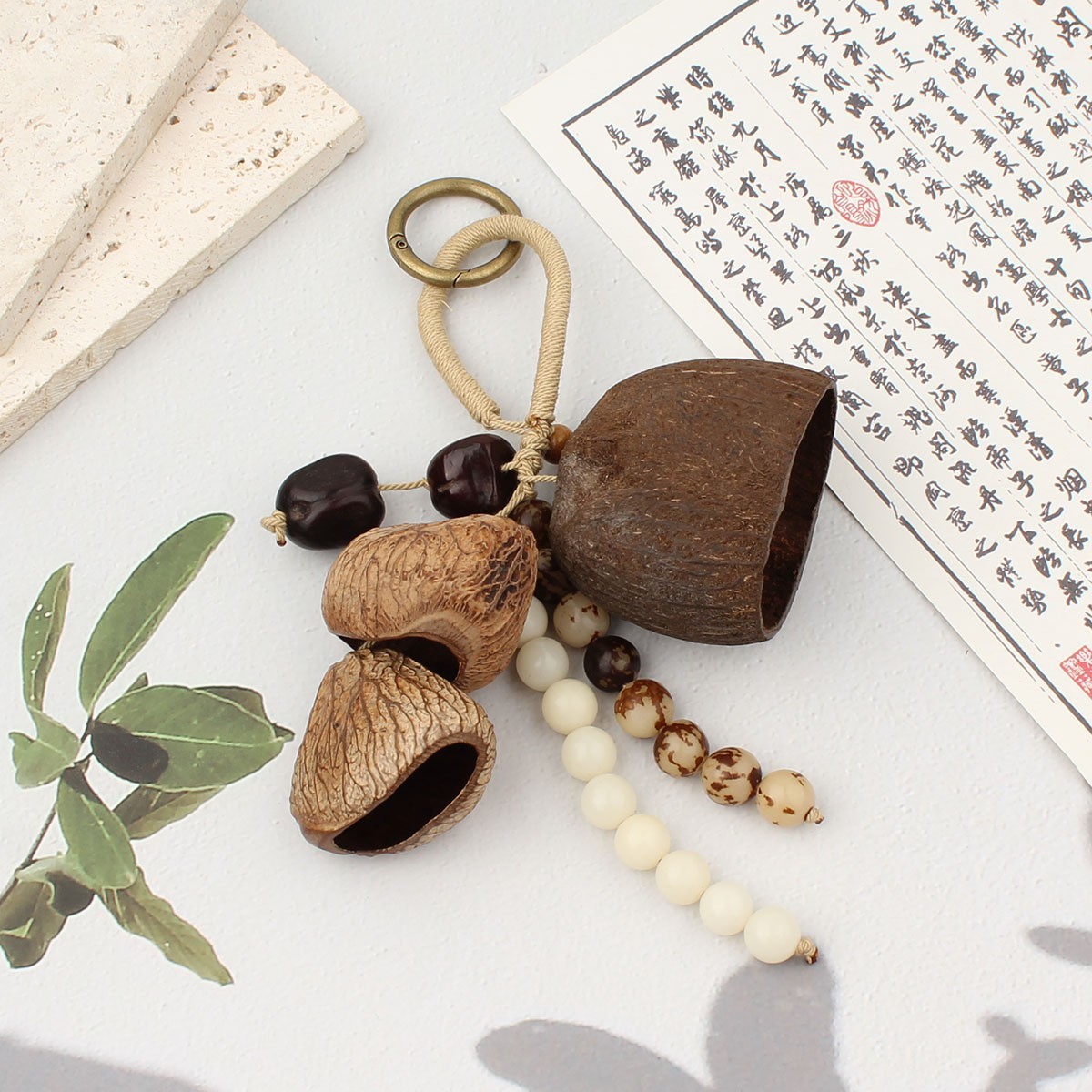 Qingquan (ornements suspendus de coquille de fruit)