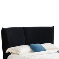 Mobilier moderne italien pour chambre à coucher Lit circulaire en tissu avec cadre en bois Lit d'hôtel rond double king size en velours de luxe