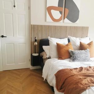 Design moderno Akupanel Studios legno/poliestere materiale fonoassorbente naturale <span class=keywords><strong>rovere</strong></span> impiallacciatura MDF/doghe solide 3D modello Design - Product Image 4