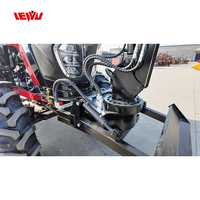 Tracteur à roues 50KN 1204 120HP pour remorquage, transmission par engrenages, haute productivité