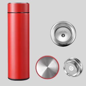 Botella de <span class=keywords><strong>Agua</strong></span> Inteligente de 500 ml de Acero Inoxidable 304 con Pantalla LED, para Beber Directamente, Termo Inteligente de Viaje - Product Image 4