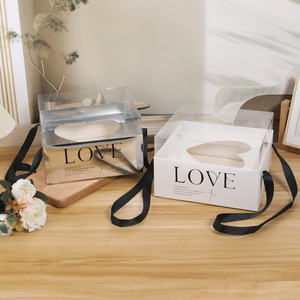 Caja <span class=keywords><strong>de</strong></span> Regalo <span class=keywords><strong>de</strong></span> Flores <span class=keywords><strong>de</strong></span> PVC con Espejo, Plegable, en Forma <span class=keywords><strong>de</strong></span> Corazón, Portátil, para el Día <span class=keywords><strong>de</strong></span> San Valentín, <span class=keywords><strong>Navidad</strong></span>, Romántica - Product Image 2