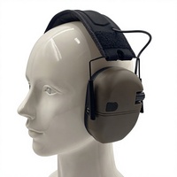 Casque tactique de chasse avec protection auditive, protège-oreilles anti-bruit réutilisables pour le tir en extérieur