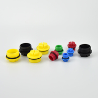 Bouchon de cylindre en plastique, protection en forme de cône, anti-cendres, bouchon de cylindre en caoutchouc, bouchon de trou de soupape, produits en caoutchouc, pièces en silicone