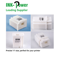 Réservoir d'encre usagée compatible INK-POWER L3110 L1110, tampon en mousse Tinta Pad, boîte d'entretien pour imprimante Epson L3150 L3110