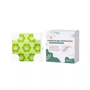 Patchs pour le Nombril à l'Huile de Ricin, 20 Patchs, Hypoallergéniques, Doux pour la Peau, Auto-Adhésifs, Soin Corporel - Product Image 2