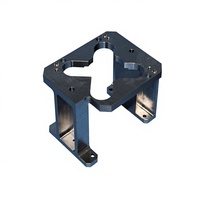 Support de montage modulaire en titane usiné CNC 5 axes par électroérosion à fil pour machines d'emballage alimentaire, marque MH