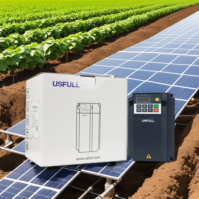 USFULL Solar Pump Inverter 0.75kW to 315kW 220V/380V Single Phase Three Phase MPPT Solar Water Pump Inverter