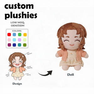 Jouets en peluche personnalisés OEM/ODM, modèle très fidèle <span class=keywords><strong>Renard</strong></span> aux grands yeux en pull, pantoufles Gabby Dollhouse Anime, porte-clés en peluche personnalisé - Product Image 2
