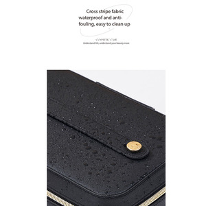Caja <span class=keywords><strong>de</strong></span> Cosméticos <span class=keywords><strong>de</strong></span> PU Personalizada con Espejo LED, Organizador <span class=keywords><strong>de</strong></span> Cosméticos Impermeable <span class=keywords><strong>de</strong></span> Gran Capacidad y <span class=keywords><strong>Maleta</strong></span> <span class=keywords><strong>de</strong></span> <span class=keywords><strong>Maquillaje</strong></span> para Mujer - Product Image 6