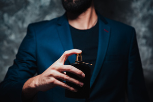 Fragranza Intensa Legnosa e Speziata per <span class=keywords><strong>Uomo</strong></span> con Zenzero e Salvia, Profumo Maschile Moderno Noir, Profumo di Qualità Professionale per Gentiluomini - Product Image 2