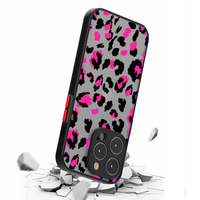 Coque de téléphone rigide antichoc motif léopard pour iPhone 15 Pro Max 16E 17 AIR 18