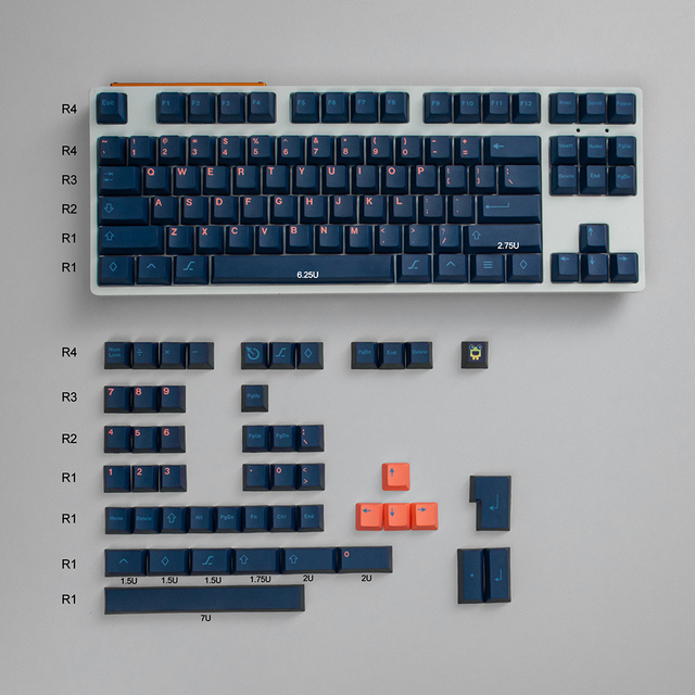 GMK Like Firefly Theme 138keys PBT Dye Sublimation Cherry Profile Keycaps Set for Mechanical Keyboard