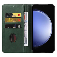 Funda Tipo Cartera de Cuero PU Premium para Samsung S23 FE - Funda con Soporte para Teléfono, Ranuras para Tarjetas, Cierre Magnético y Protección Contra Impactos
