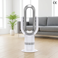 Ventilateur sans pales Angelo Q8PRO, refroidissement et chauffage, moteur sans balais, chauffage électrique portable avec élément chauffant PTC et ventilateur sans pales pour la maison