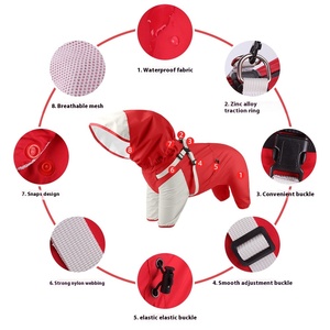 Nouveau imperméable d'hiver à séchage rapide pour animaux de compagnie pour chiots manteau spécial extérieur coupe-vent pour chiens en Polyester - Product Image 1