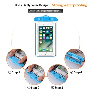 Fundas Impermeables Universales de PVC <span class=keywords><strong>para</strong></span> Teléfonos Móviles, <span class=keywords><strong>para</strong></span> iPhone, <span class=keywords><strong>para</strong></span> Samsung, <span class=keywords><strong>Funda</strong></span> Transparente Impermeable <span class=keywords><strong>para</strong></span> Teléfono - Product Image 3