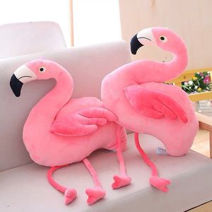 Peluche di Fenicotteri Carini per Regali ai Bambini, Vendita all'Ingrosso di Pupazzi Imbottiti di Uccelli Rosa e Cigni, Portachiavi Decorativi, Accessori per Matrimoni - Product Image 4