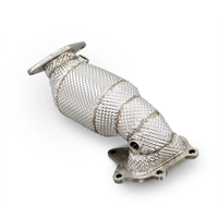Downpipe Knalpot untuk Hyundai Coupe 2.0T 2009-2015 Modifikasi Knalpot Performa Tinggi Peningkatan Tenaga Performa Balap